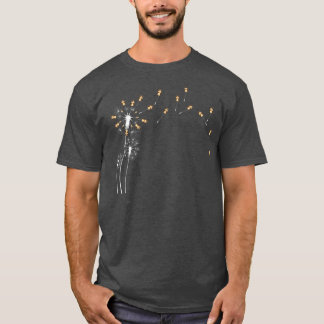 Camiseta Planta de flores de animales - Cerdo de Dandelion 