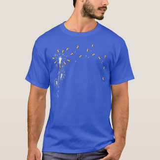 Camiseta Planta de flores de animales Dandelion Guinea Cerd