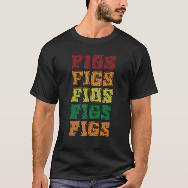 Camiseta Planta de higos vegetarianos Guay Figs (Anverso)