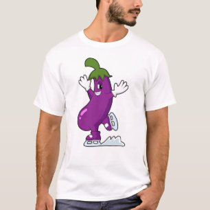 Camiseta Planta de huevos para patinar sobre hielo con pati