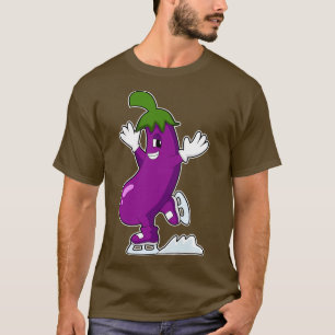 Camiseta Planta de huevos para patinar sobre hielo con pati