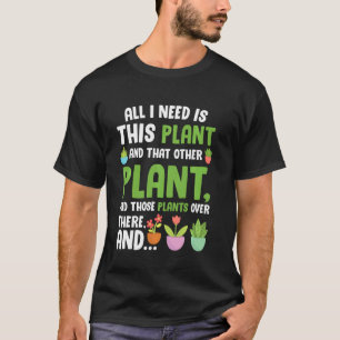 Camiseta Planta de jardinería Crazy Gardeners Lady