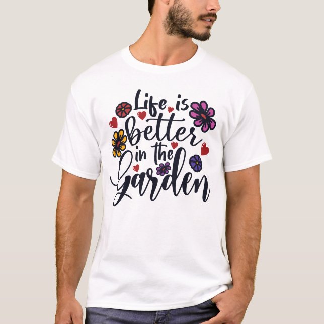 Camiseta Planta de jardinería Lover Jardín Jardín Jardín Ja (Anverso)