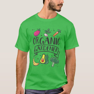 Camiseta Planta de jardinería orgánica Lover Plantas Vegeta