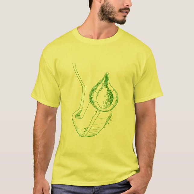 Camiseta planta de jarra (Anverso)
