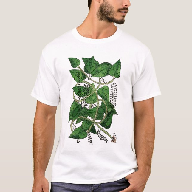 Camiseta Planta de la pimienta negra, 1578 (Anverso)
