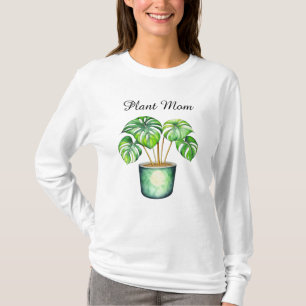Camiseta Planta de Monstera   Plantar a mamá
