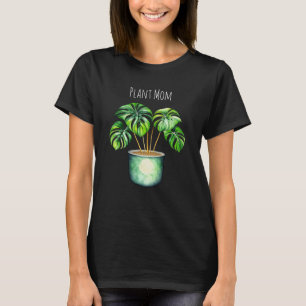 Camiseta Planta de Monstera   Plantar a mamá