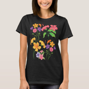 Camiseta Planta de Naturaleza Flor Botánica Flores Flores M