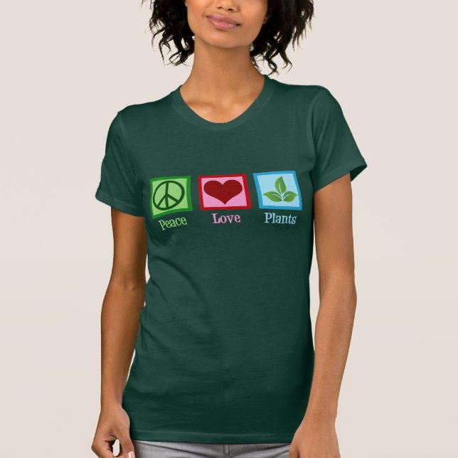 Camiseta Planta de Nursery Peace Planes de Amor (Anverso)