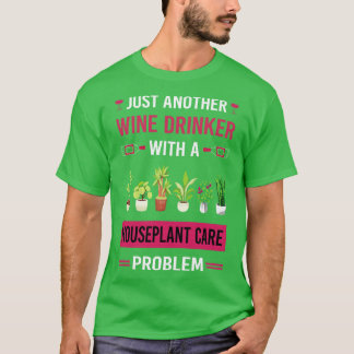 Camiseta Planta De Planta De Hogares De Bebidas De Vino