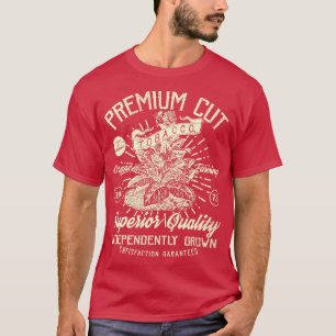 Camiseta Planta de tabaco de corte premium