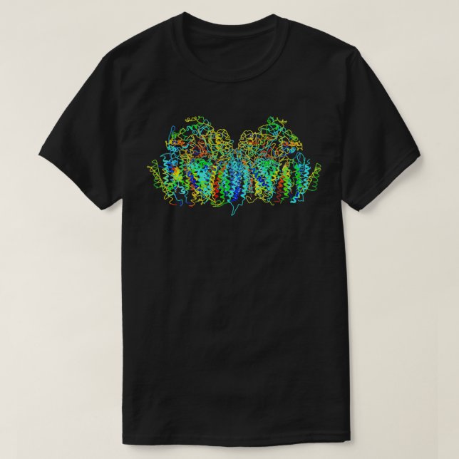 Camiseta Planta fotosistema II (Diseño del anverso)