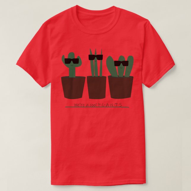 Camiseta Planta Guay Cactus dle (Diseño del anverso)