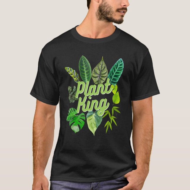 Camiseta Planta King Jungle Interior Selva Pothos Gardeni (Anverso)