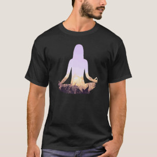 Camiseta Planta la mejor huella dorsal de yoga