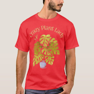 Camiseta Planta loca Lady Gardener Planta de Jardinería Lov