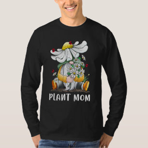 Camiseta Planta Mama Daisy Gnome Gardening Mama Women