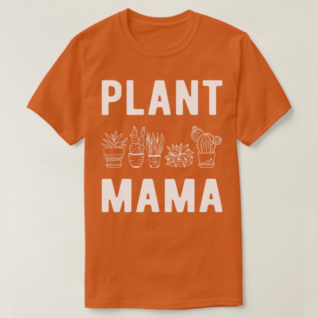 Camiseta Planta Mamá I (Diseño del anverso)