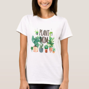 Camiseta Planta Mamá -Jardinería, Regalo De Plantador Para 