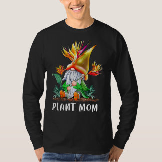 Camiseta Planta Mamá Pájaro Del Paraíso Gnome Gardening Mam