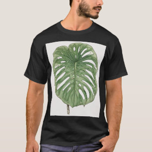 Camiseta Planta Monstera Mamá Jardinería Interior Suculenta