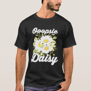 Camiseta Planta Ooopsie Daisy Botánicos Jardín Flor