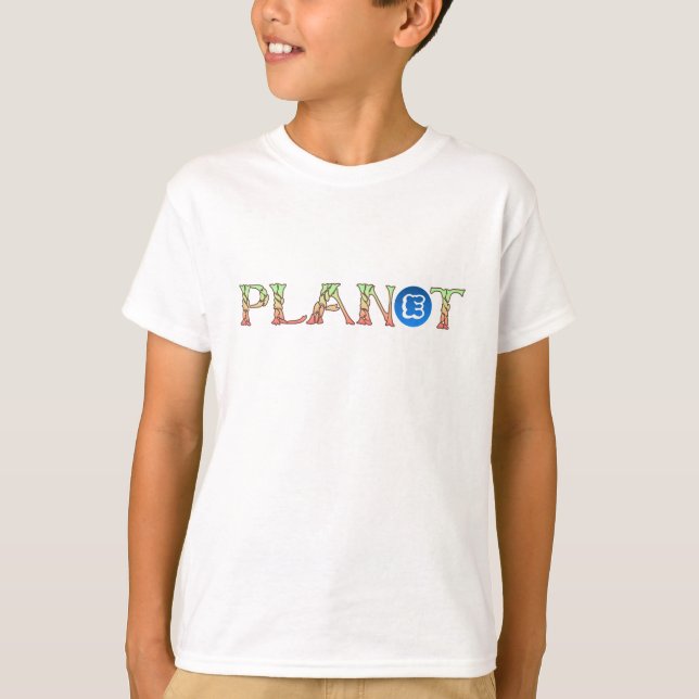 Camiseta Planta para nuestro planeta (Anverso)