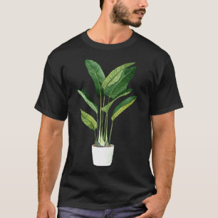 Camiseta Planta Strelitzia Bird Reginae Paradise Crane