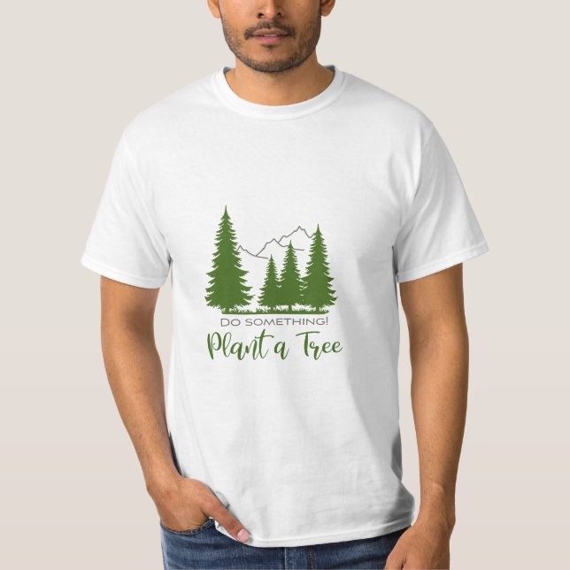 Camiseta Planta una naturaleza protectora de árboles- Gráfi (Anverso)