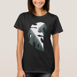 Camiseta Planta variada de plantas domésticas blancas de Mo