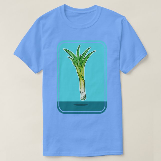 Camiseta Planta vegetal de hojas (Diseño del anverso)