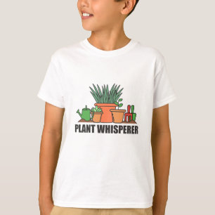 Camiseta Planta Whisperer Gardener Planta Jardín