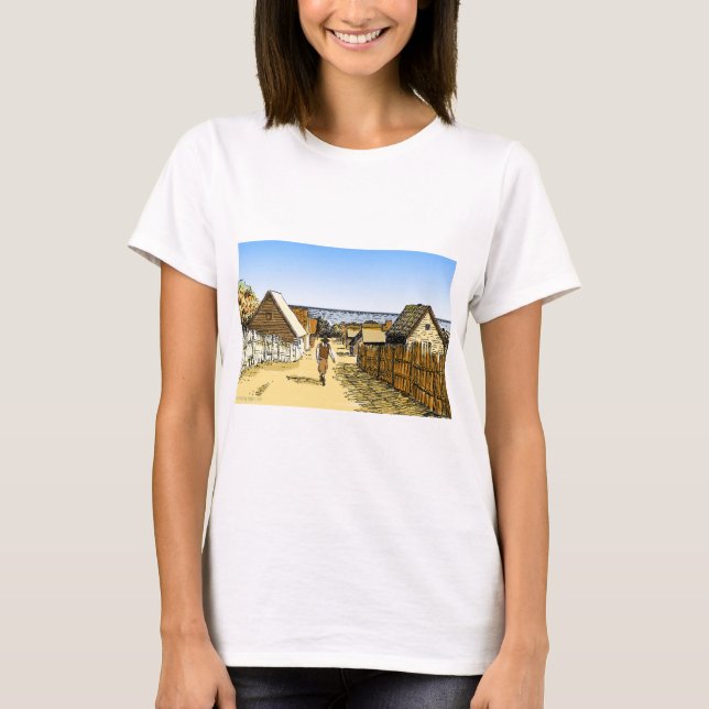 Camiseta Plantación de Plimoth (Anverso)