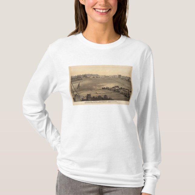 Camiseta Plantación del arándano de la fragua de Stafford, (Anverso)