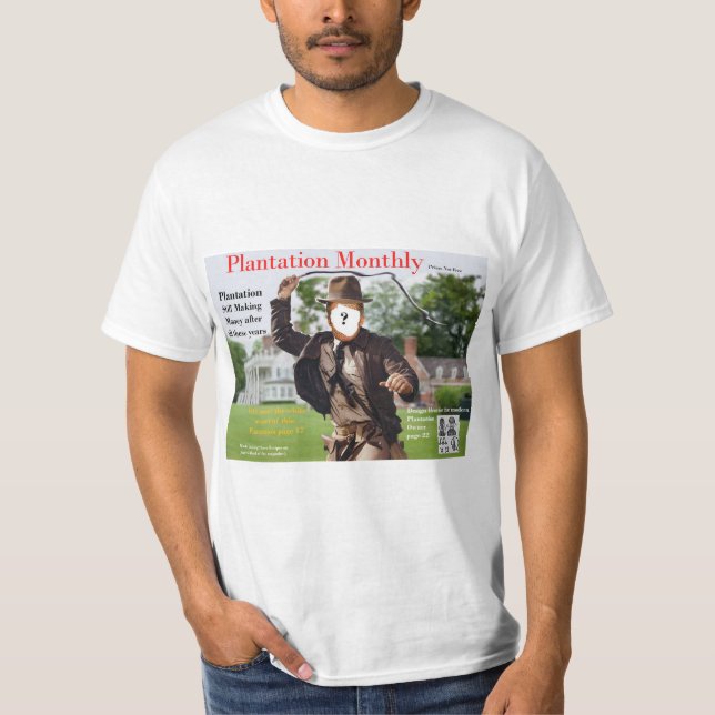 Camiseta Plantación Mensual TShirts (Anverso)