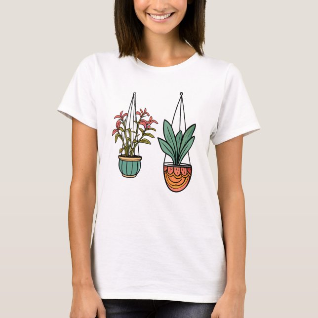 Camiseta Plantadores colgantes (Anverso)