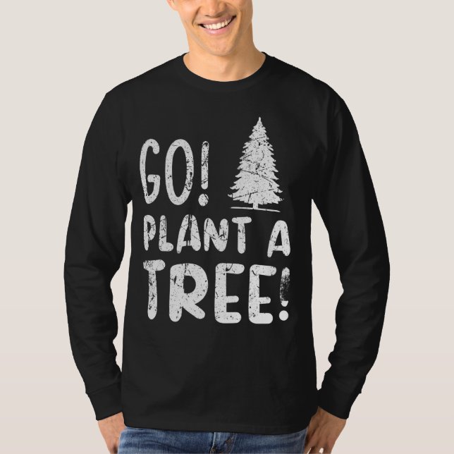 Camiseta Plantar Árbol Arbor Day Earth Day Plant Tree (Anverso)