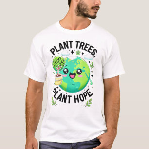Camiseta Plantar árboles, plantar esperanza