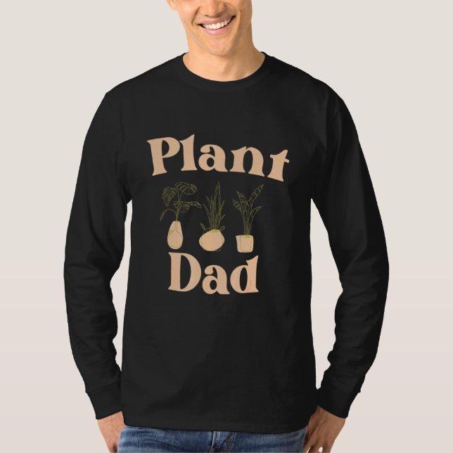 Camiseta Plantar El Día De Los Padres De Las Plantas Para S (Anverso)