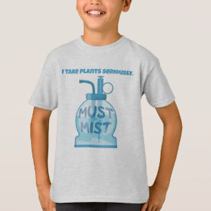 Camiseta Plantar mister plantas de maceta rociando