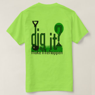 Camiseta ¿Plantar Un Árbol Que Lo Cave? Mens Green T