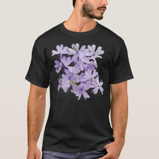 Camiseta Plantas botánicas de flor de Crocus de otoño para 