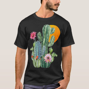 Camiseta Plantas Cactus Gift Mom Lover Jardín Botánico