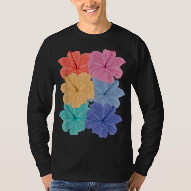 Camiseta Plantas Coloridas Jardín Flor Jardín Botánico B (Anverso)