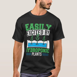 Camiseta Plantas Cubiertas Horticultura Hidropon Fácilmente