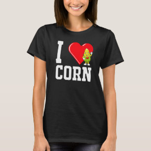 Camiseta Plantas de cría de maíz de cereales de maíz