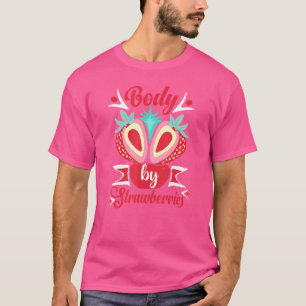 Camiseta Plantas de jardín de frutas de fresa semillas fres