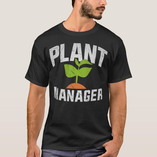 Camiseta Plantas de jardinería (Anverso)