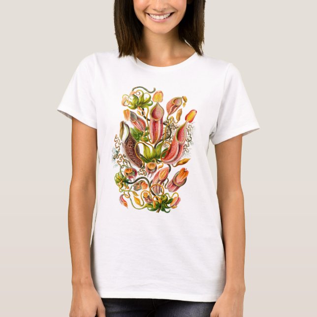 Camiseta Plantas de jarra (Anverso)